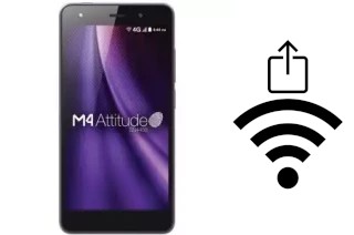 How to generate a QR code with the Wi-Fi password on a M4Tel M4 SS4458