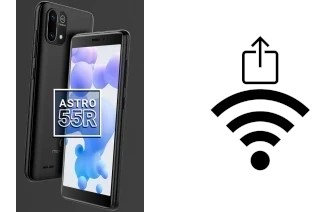 How to generate a Wi-Fi QR code on an Maxwest Astro 55r