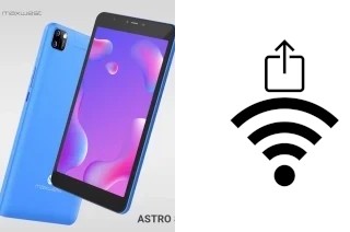 How to generate a Wi-Fi QR code on an Maxwest Astro 8q