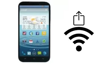 How to generate a QR code with the Wi-Fi password on a Mediacom Option DUO S550