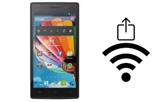 How to generate a QR code with the Wi-Fi password on a Mediacom Option DUO X500