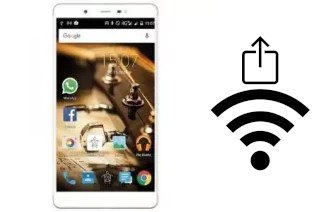 How to generate a QR code with the Wi-Fi password on a Mediacom PhonePad Duo G552