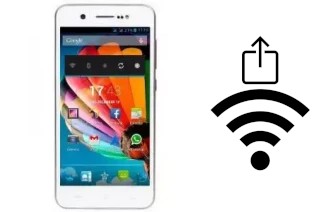 How to generate a QR code with the Wi-Fi password on a Mediacom PhonePad Duo S470