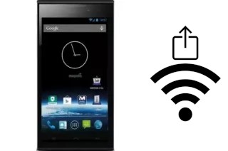 How to generate a QR code with the Wi-Fi password on a Medion Life E4502