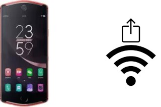 How to generate a QR code with the Wi-Fi password on a Meitu M6