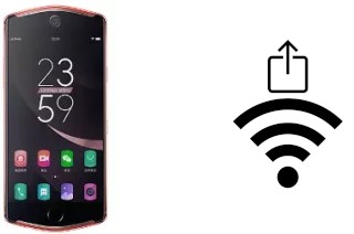 How to generate a QR code with the Wi-Fi password on a Meitu T8