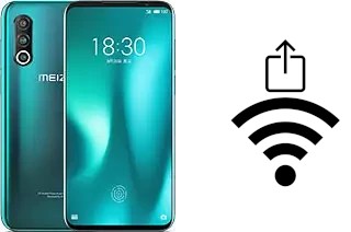 How to generate a Wi-Fi QR code on an Meizu 16s Pro