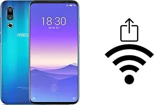 How to generate a QR code with the Wi-Fi password on a Meizu 16s