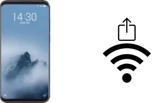 How to generate a Wi-Fi QR code on an Meizu 16th Plus