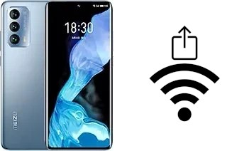 How to generate a Wi-Fi QR code on an Meizu 18