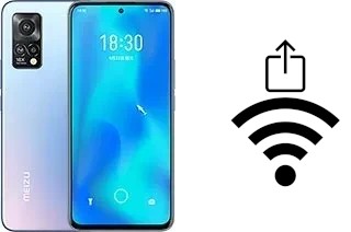 How to generate a Wi-Fi QR code on an Meizu 18x