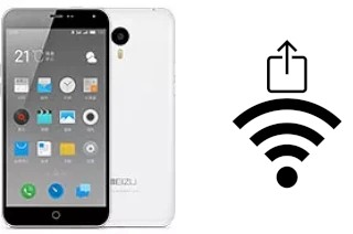 How to generate a Wi-Fi QR code on an Meizu M1 Note