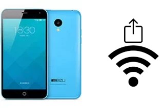 How to generate a QR code with the Wi-Fi password on a Meizu M1