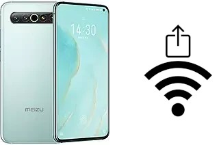 How to generate a Wi-Fi QR code on an Meizu 17 Pro