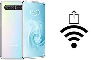 How to generate a QR code with the Wi-Fi password on a Meizu 17