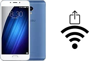 How to generate a QR code with the Wi-Fi password on a Meizu M3e