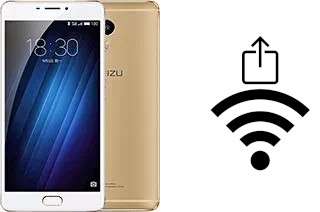 How to generate a QR code with the Wi-Fi password on a Meizu M3 Max