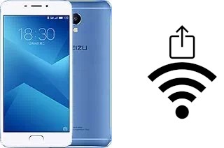 How to generate a QR code with the Wi-Fi password on a Meizu M5 Note