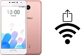 How to generate a Wi-Fi QR code on an Meizu M5c