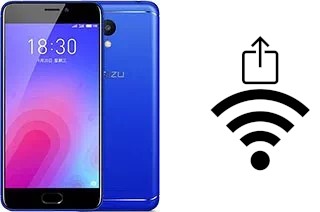 How to generate a QR code with the Wi-Fi password on a Meizu M6