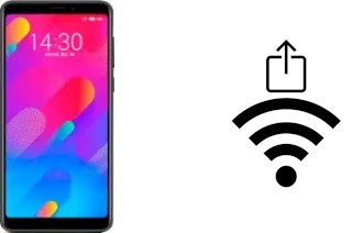 How to generate a QR code with the Wi-Fi password on a Meizu M8 Lite