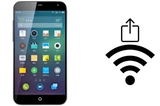 How to generate a Wi-Fi QR code on an Meizu MX3