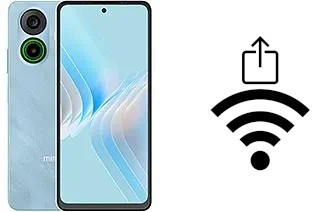 How to generate a Wi-Fi QR code on an Meizu Note 21 Pro