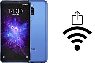 How to generate a Wi-Fi QR code on an Meizu Note 8