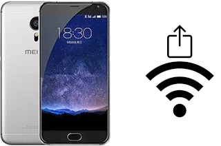 How to generate a Wi-Fi QR code on an Meizu PRO 5 mini