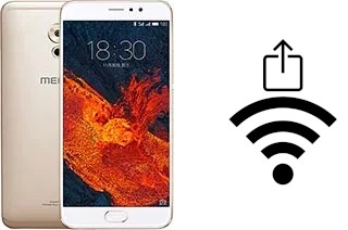 How to generate a Wi-Fi QR code on an Meizu Pro 6 Plus