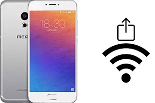 How to generate a QR code with the Wi-Fi password on a Meizu Pro 6