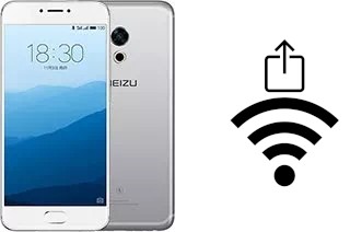 How to generate a QR code with the Wi-Fi password on a Meizu Pro 6s