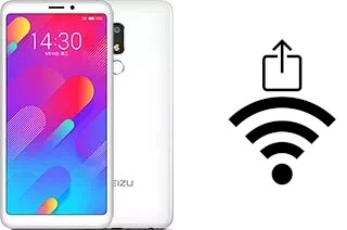 How to generate a QR code with the Wi-Fi password on a Meizu V8