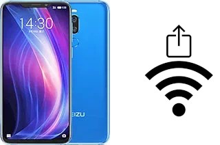 How to generate a QR code with the Wi-Fi password on a Meizu X8