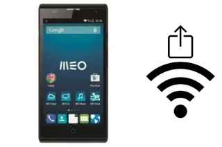 How to generate a QR code with the Wi-Fi password on a Meo Smart A40