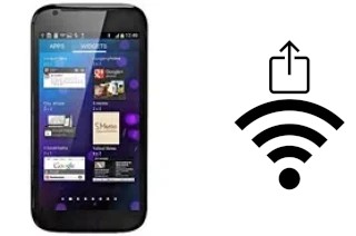 How to generate a QR code with the Wi-Fi password on a Micromax A100