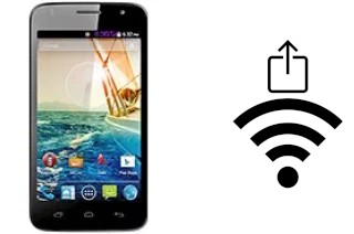 How to generate a QR code with the Wi-Fi password on a Micromax A105 Canvas Entice