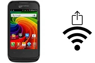 How to generate a QR code with the Wi-Fi password on a Micromax A28 Bolt