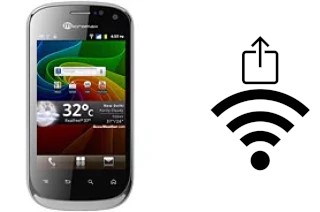 How to generate a Wi-Fi QR code on an Micromax A75