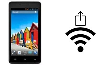 How to generate a QR code with the Wi-Fi password on a Micromax A76