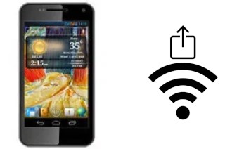 How to generate a Wi-Fi QR code on an Micromax A90