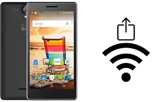 How to generate a Wi-Fi QR code on an Micromax Bolt Q332