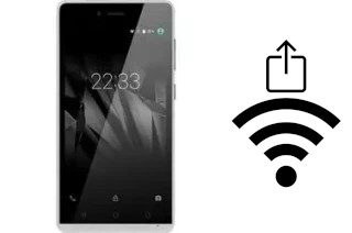 How to generate a QR code with the Wi-Fi password on a Micromax Bolt Q354