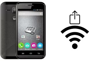 How to generate a Wi-Fi QR code on an Micromax Bolt S301