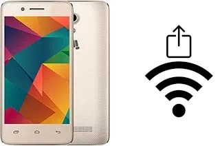 How to generate a QR code with the Wi-Fi password on a Micromax Brahat 2 Q402