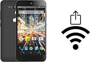 How to generate a Wi-Fi QR code on an Micromax Canvas Amaze 2 E457