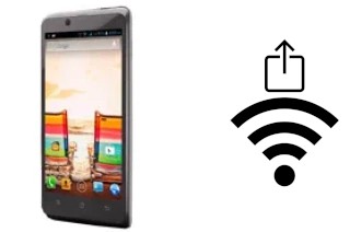 How to generate a QR code with the Wi-Fi password on a Micromax A113 Canvas Ego