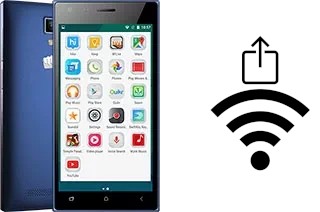 How to generate a Wi-Fi QR code on an Micromax Canvas Xpress 4G Q413