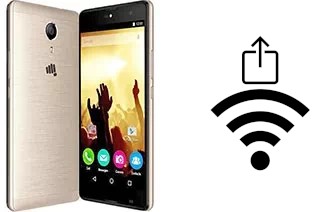 How to generate a QR code with the Wi-Fi password on a Micromax Canvas Fire 5 Q386