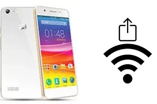 How to generate a QR code with the Wi-Fi password on a Micromax Canvas Hue